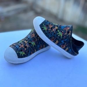 SKECHERS Kids Foamies Lil Dino slip On Shoes
